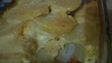 Batata gratinada
