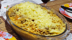 Macarrão na pressão