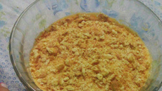 Torta de mousse de maracujá com bolacha Maria