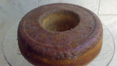 Bolo de Banana de Liquidificador