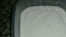 Creme de alho com pimenta