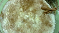 Arroz doce caramelizado