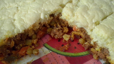 Fritada de carne moída