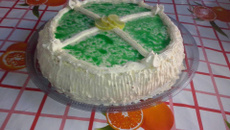 Bolo mousse de limão