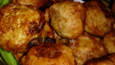 Bolinho de chuva com banana sem ovo