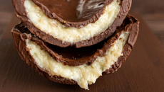 Ovos de páscoa estilo trufas de beijinho