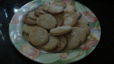 Biscoito doce caseiro