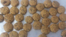 Cookies light de aveia com chocolate