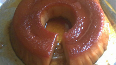 Pudim de pão (sem leite condensado)