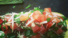 Bruschetta de abobrinha (light)