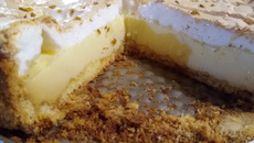 Torta de limão com massa podre