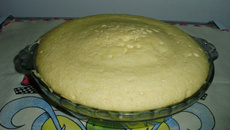 Bolo baiano de microondas