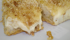 Bolo farofa de banana