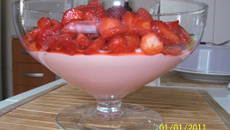 Mix de morango delicioso