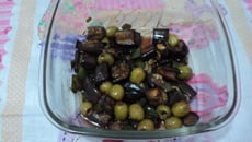 Salada de berinjela no microondas