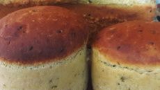 Pão de ervas e especiarias árabes