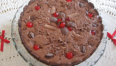 Torta mousse de chocolate