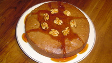 Bolo de açúcar mascavo