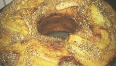 Bolo de banana integral