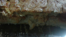 Torta de frango de liquidificador