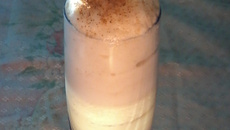 Vitamina de maçã com canela