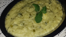 Purê de abobrinha simples