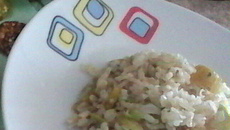 Arroz com jiló