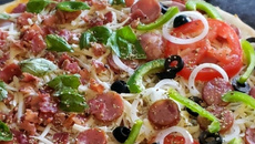 Pizza caseira da Jô