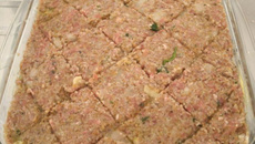 Quibe assado recheado