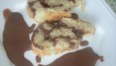 Rocambole de chocolate