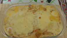 Lasanha de frango ao molho branco