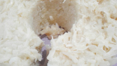 Bolo de tapioca com coco gelado (não vai ao fogo)