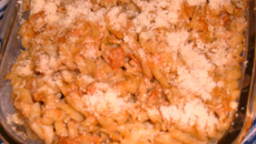 Macarrão com molho de atum da Flor
