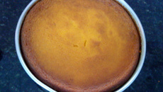 Bolo de fubá vó Dete