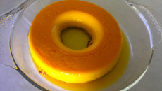 Pudim delicioso de leite condensado