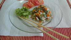 Sunomono (salada de pepinos para sushi)