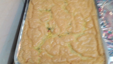 Torta de repolho com bacalhau