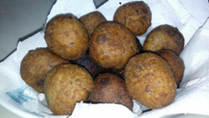 Croquete de feijão