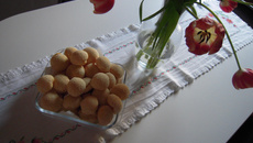 Pão de queijo recheado