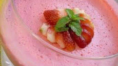 Maria-mole com pudim