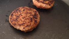 Hambúrguer de carne moída