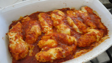 Filé de frango à parmegiana light