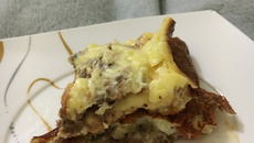 Torta de atum low carb