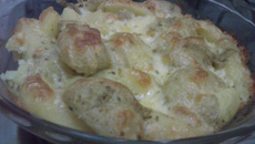 Batata rústica diferente