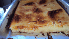 Bolo de aipim (falso)