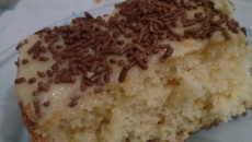 Bolo pão de ló de laranja