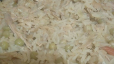 Risoto de frango