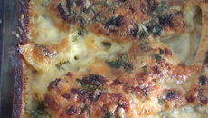 Filé de tilápia assado prático