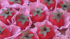 Bolo de chocolate com recheio de coco