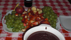 Fondue de chocolate delícia